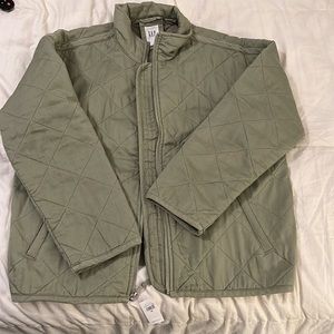 NWT GAP Olive green bomber jacket